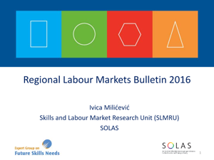 Regional Labour Markets Bulletin 2016 Web Presentation